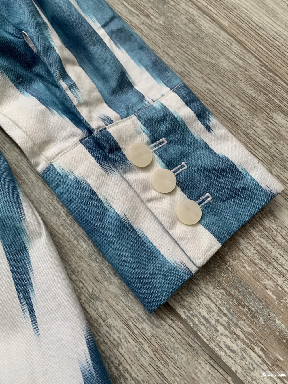 Платье-халат из хлопка Ikat me, р.44 рос.