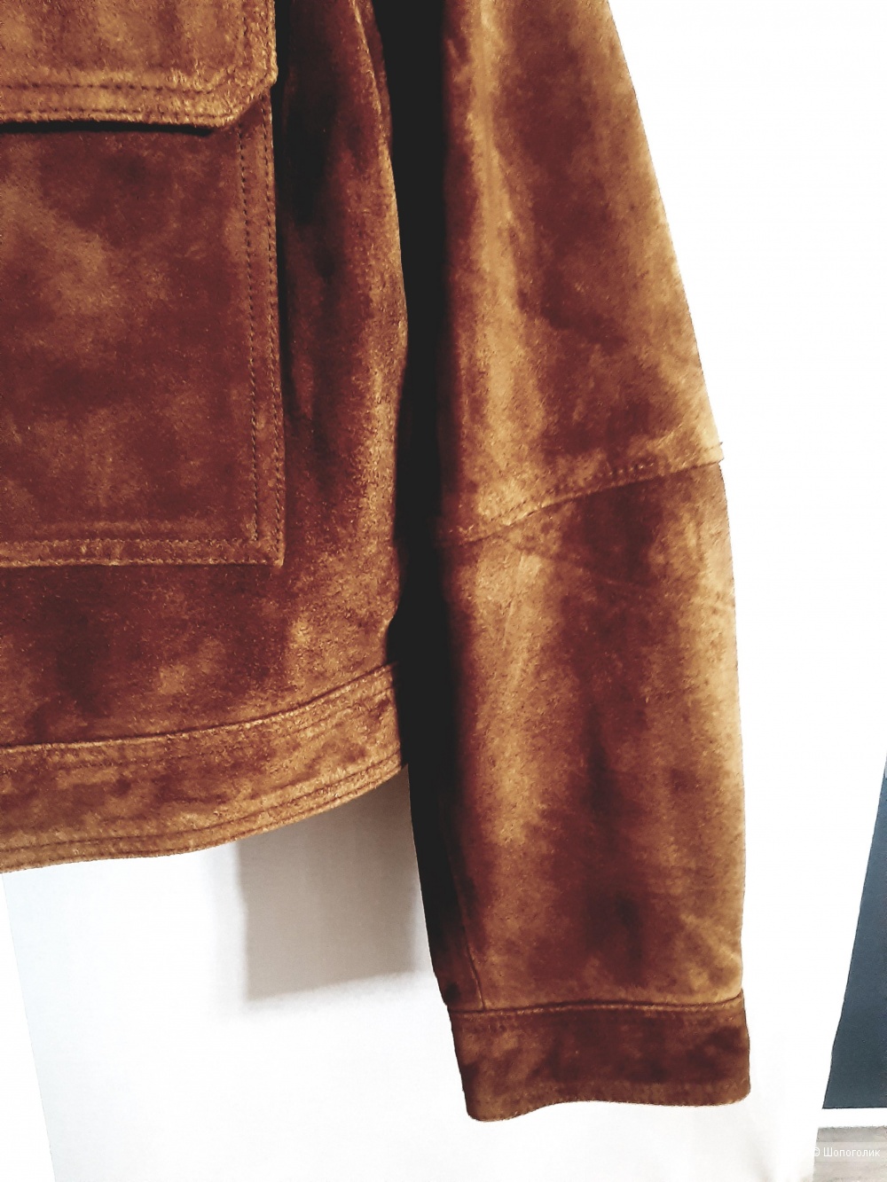 Куртка замшевая H&M Premium, размер S/M