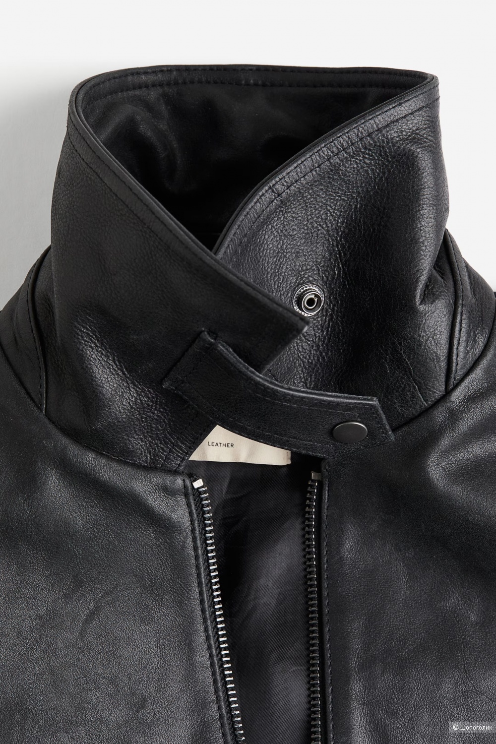 Кожаная куртка H&M Premium, размер S/М