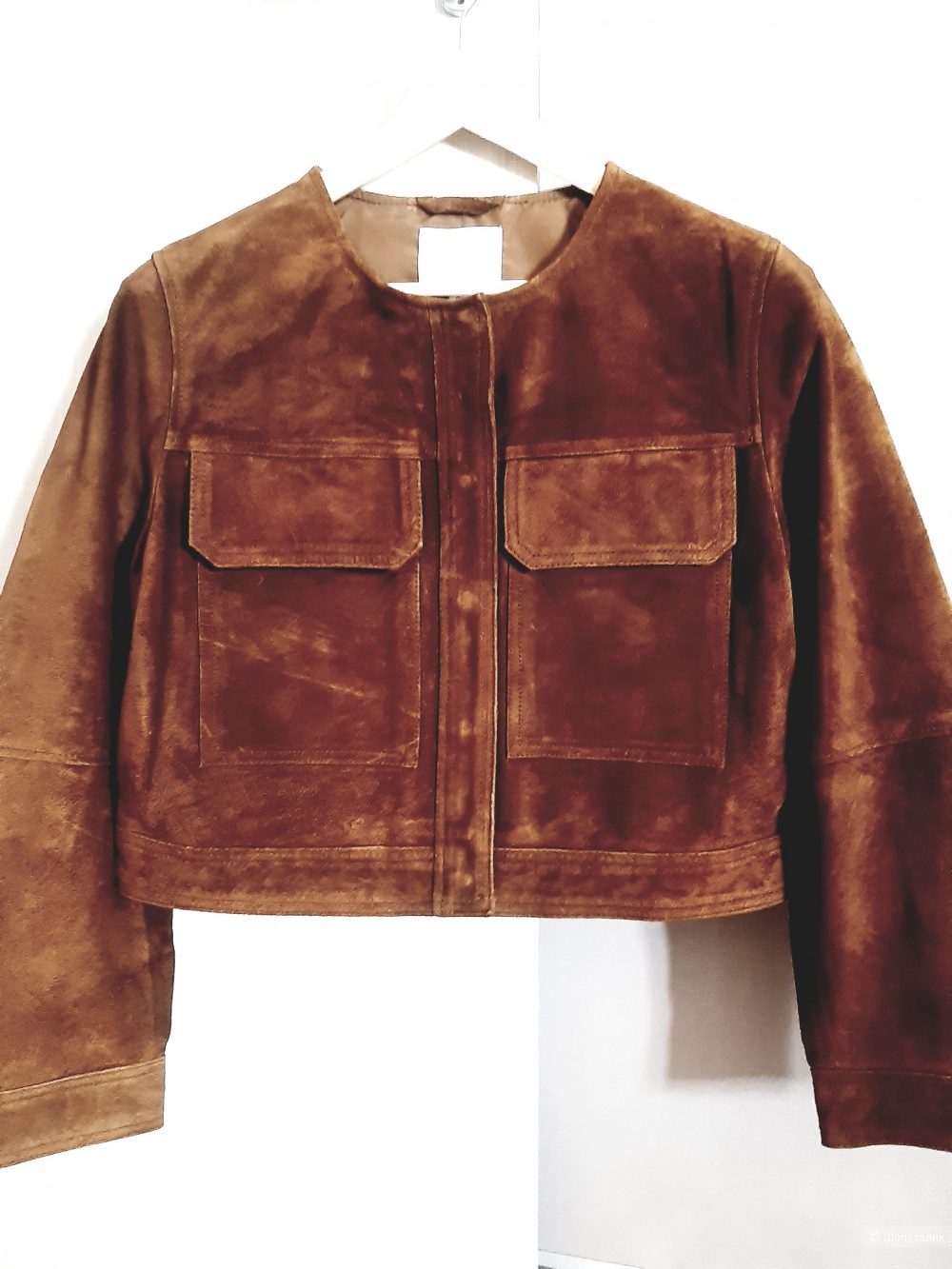 Куртка замшевая H&M Premium, размер S/M