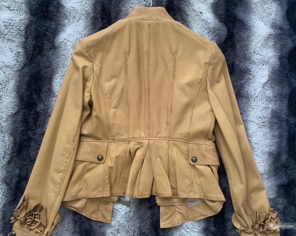 Кожаная куртка Just Cavalli, р.42