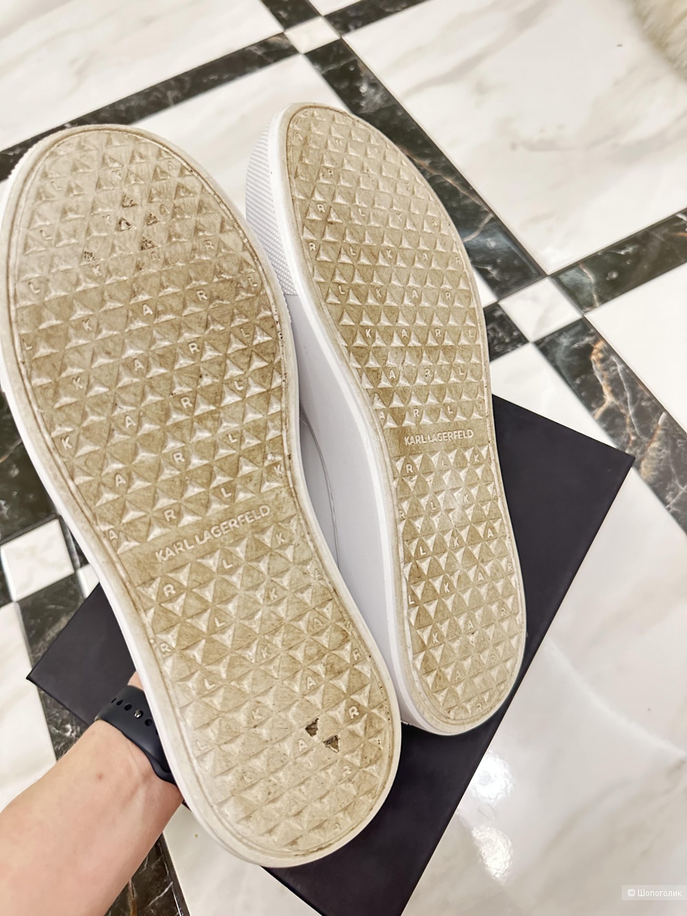 Кроссовки Karl lagerfeld р. 40( маломерки)