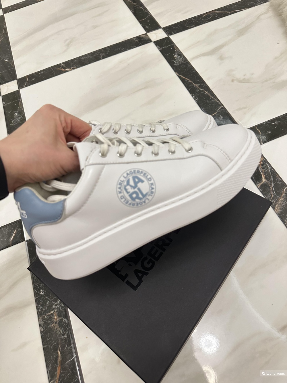 Кроссовки Karl lagerfeld р. 40( маломерки)