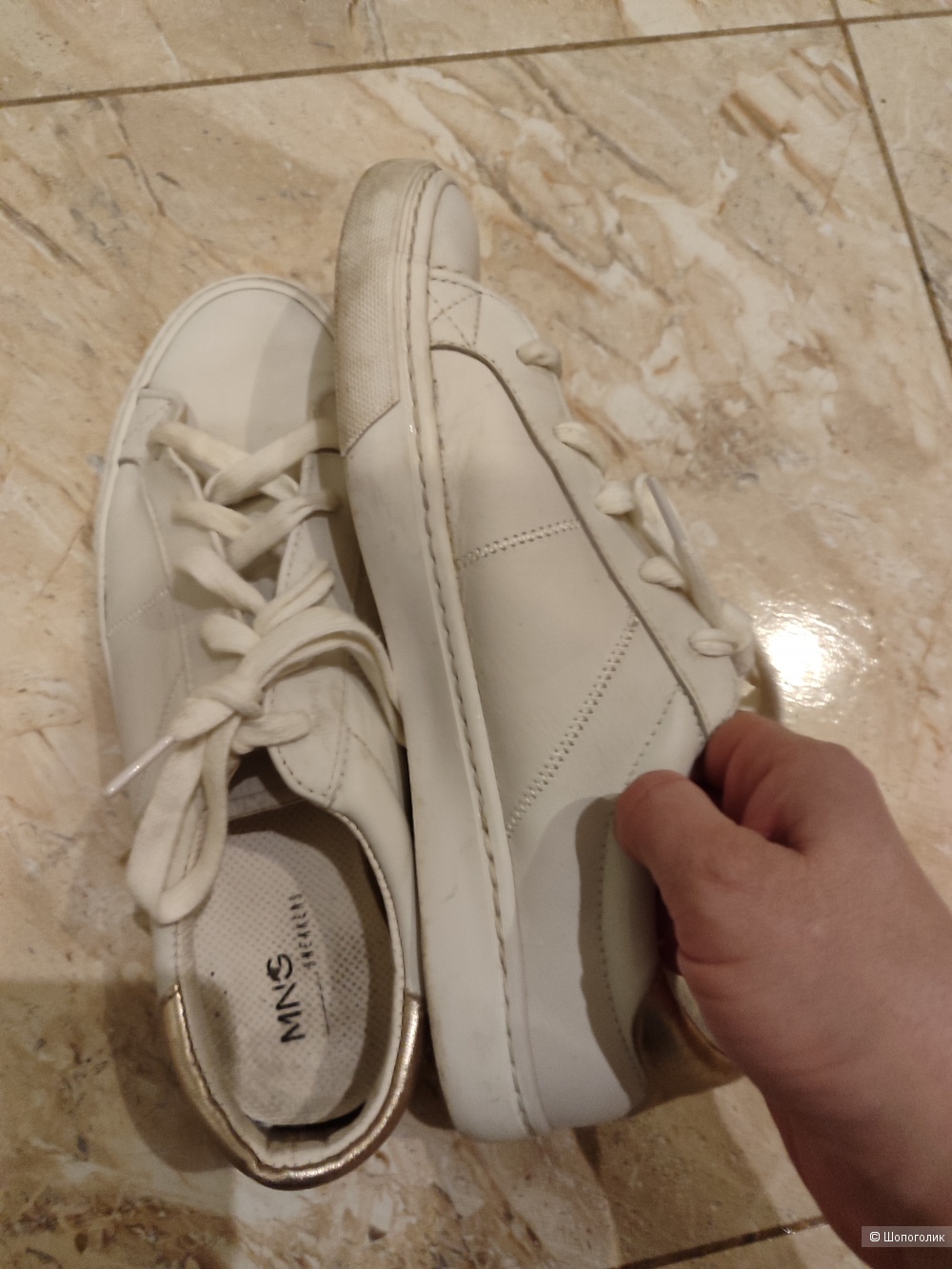 Кеды кожаные Mango 40-41 размера