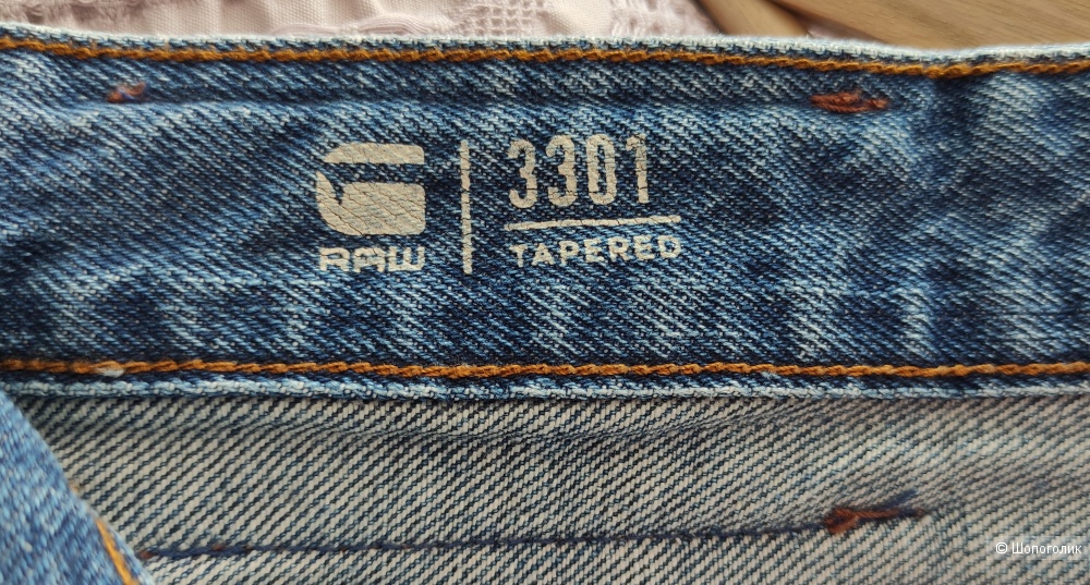 Джинсы G-Star RAW 3301 Regular Tapered, W30/L32