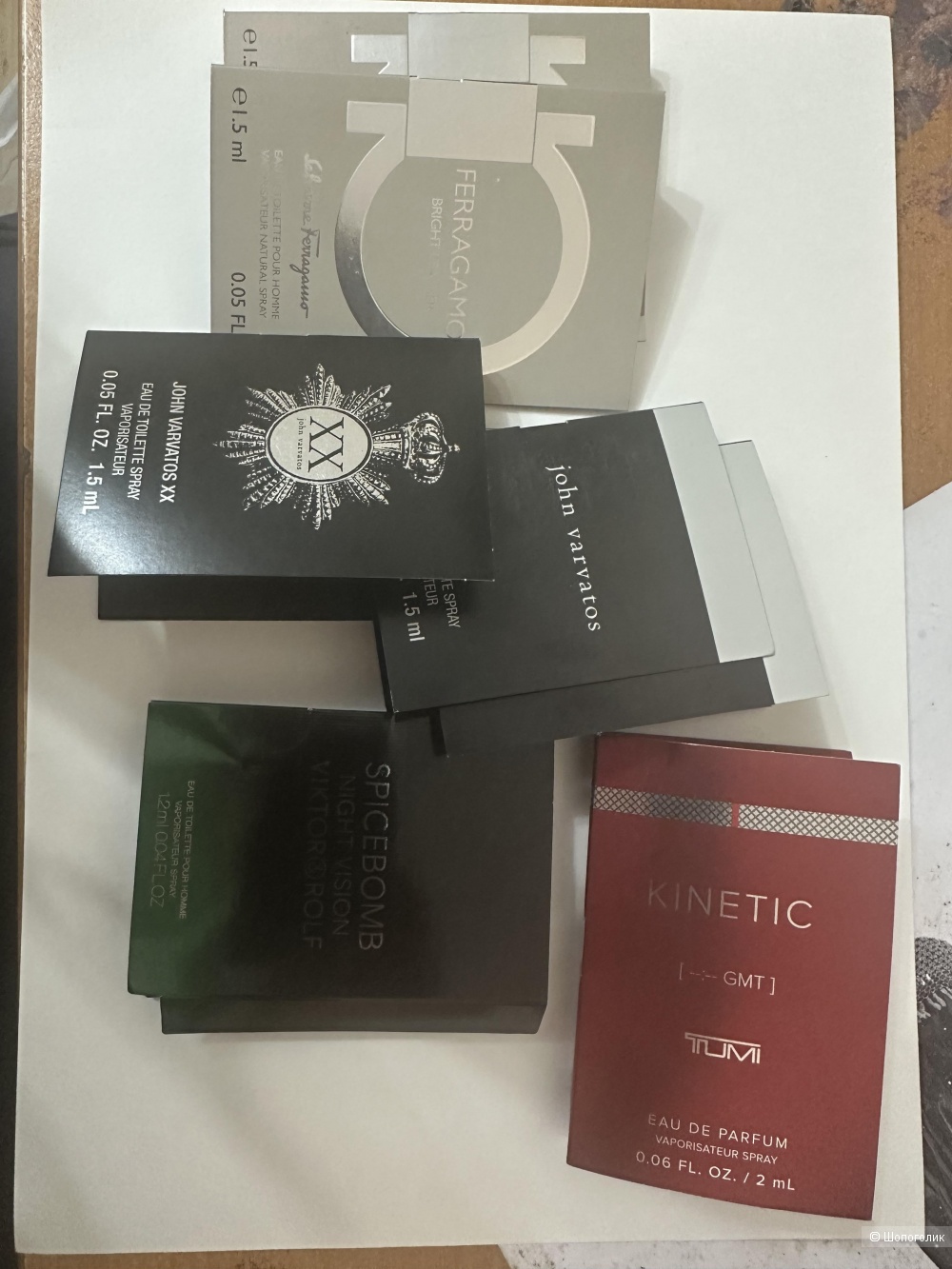Набор мужских ароматов sample