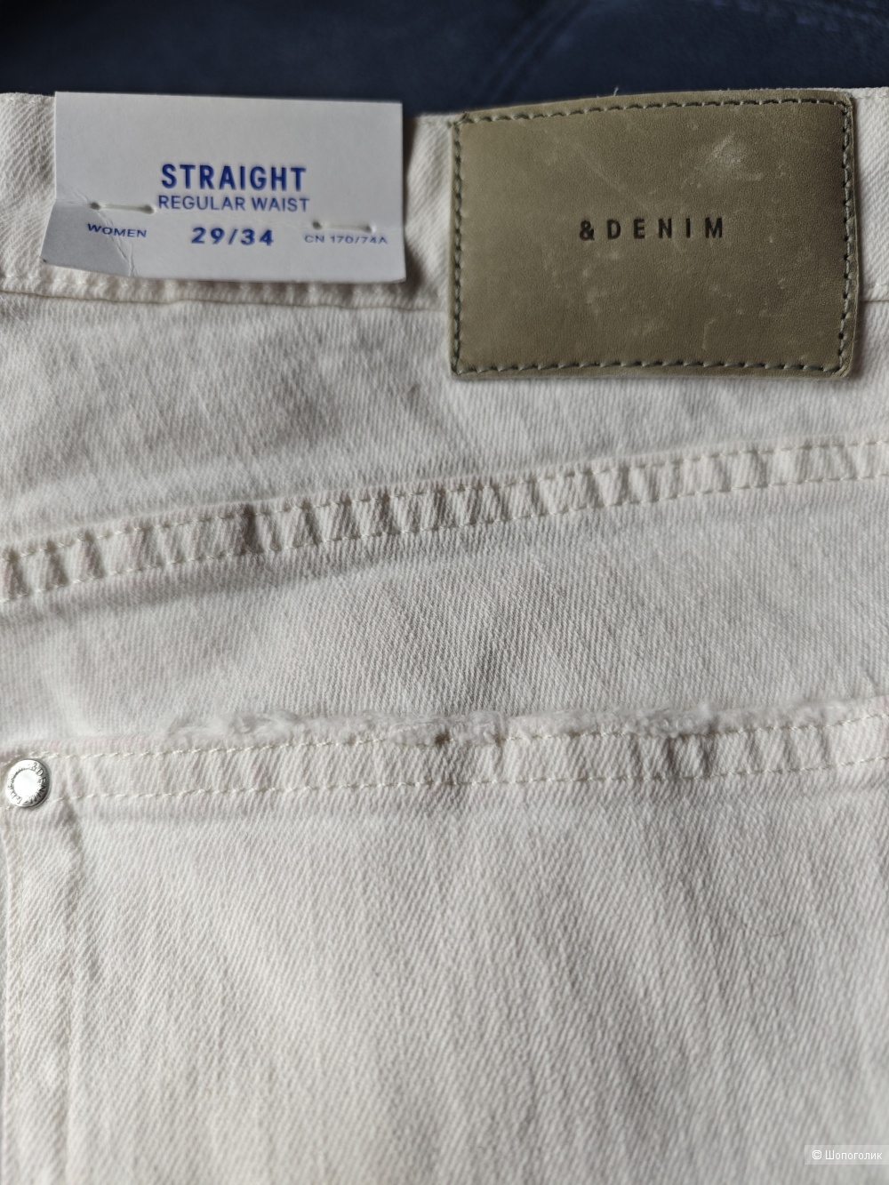 Джинсы HM Straight regular waist, 29/34