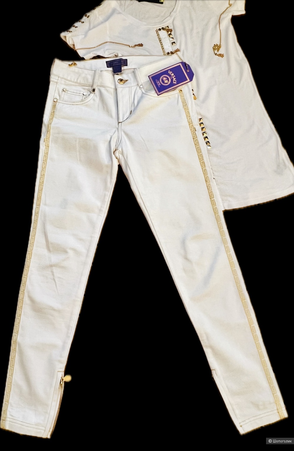 Брюки Versace H&M xs