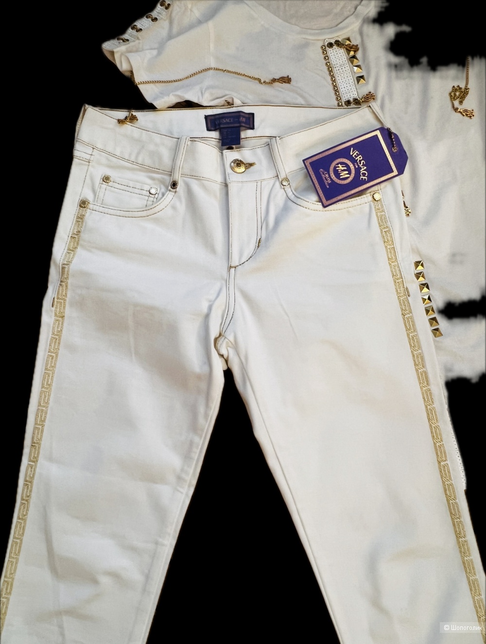 Брюки Versace H&M xs