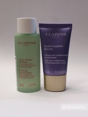 Набор Clarins, 15 мл +50 мл