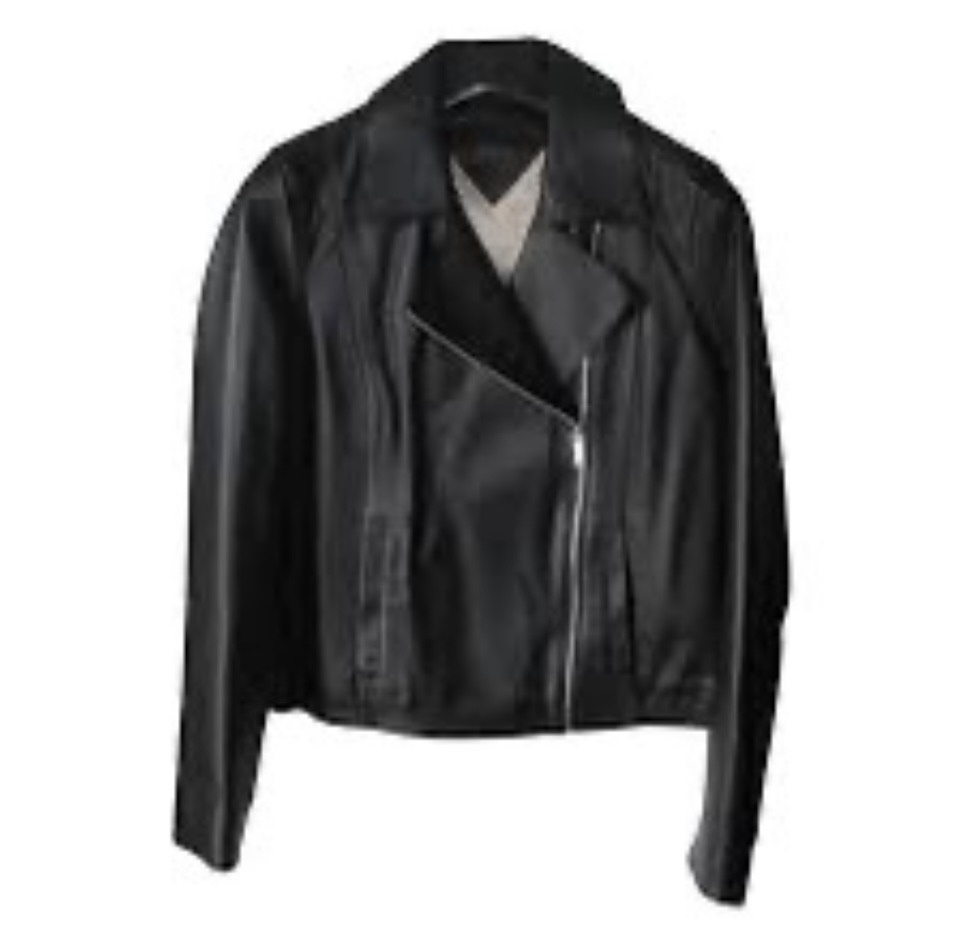 Кожаная куртка-косуха Massimo Dutti, размер XL (на российский 48-50)