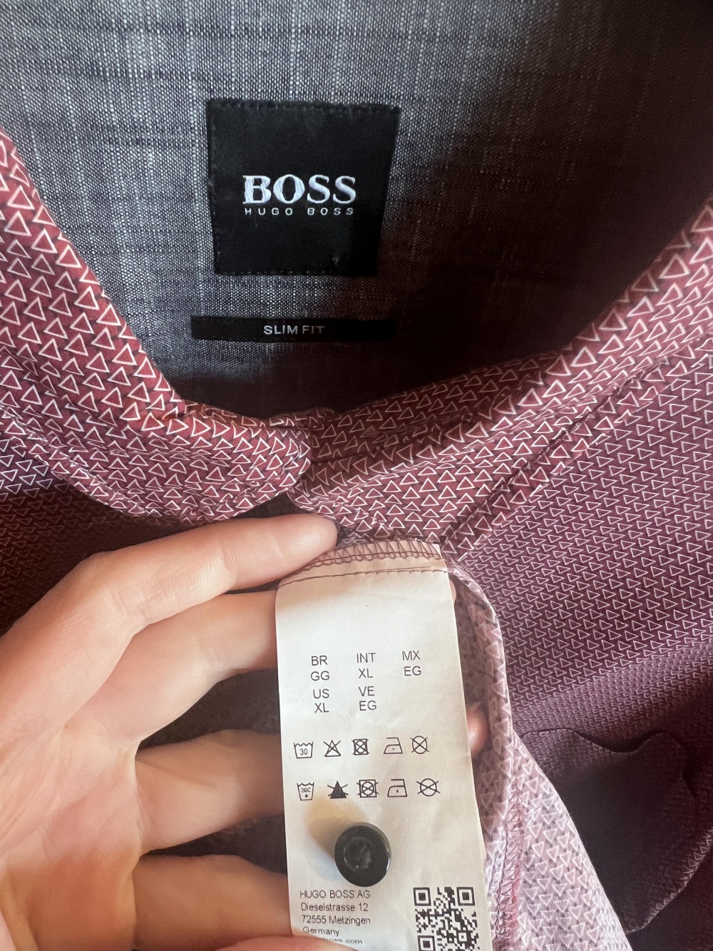 Рубашка Hugo Boss размер 50-52