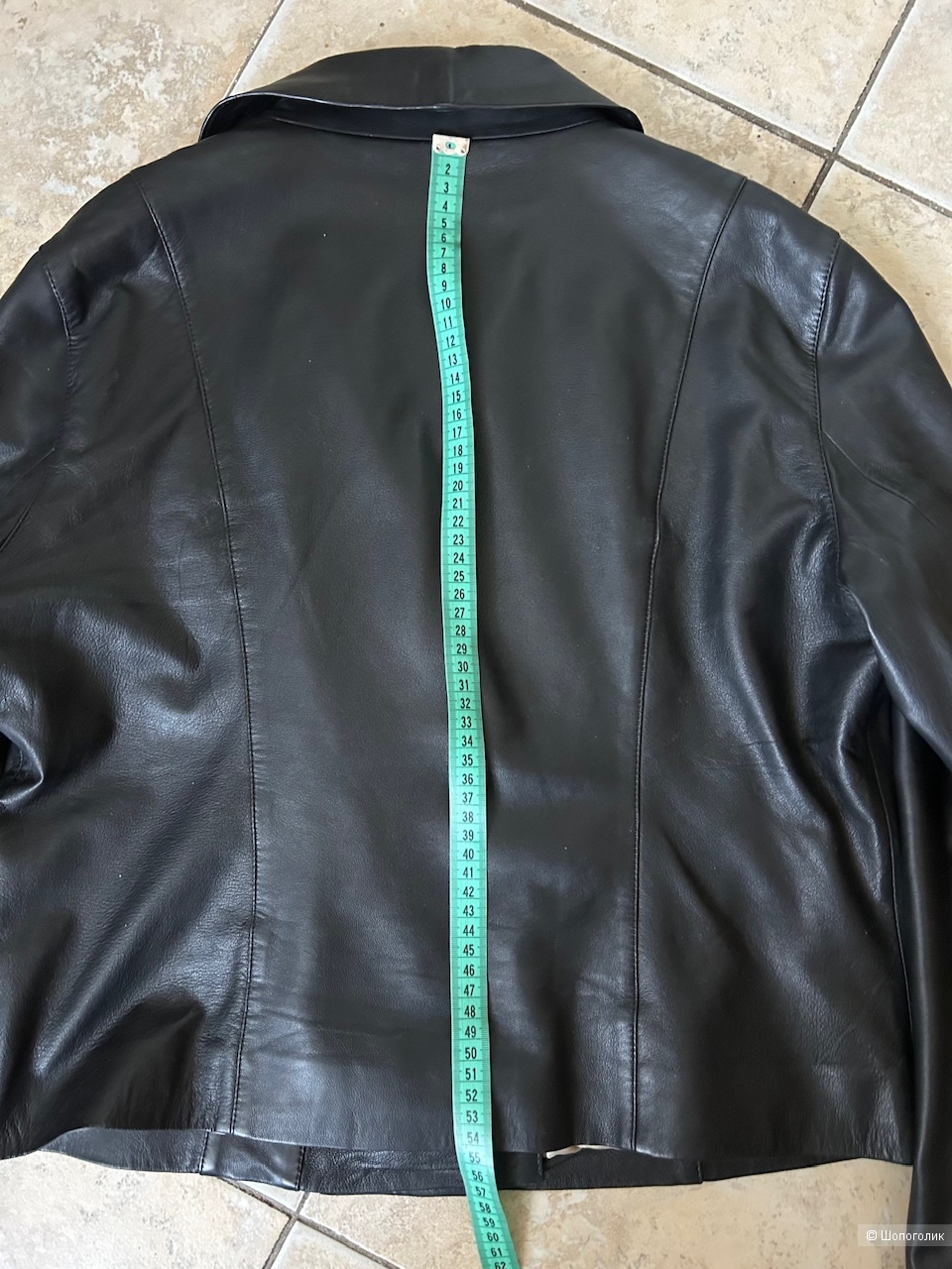 Кожаная куртка-косуха Massimo Dutti, размер XL (на российский 48-50)