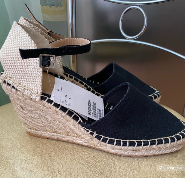 Эспадрильи H&M р.39