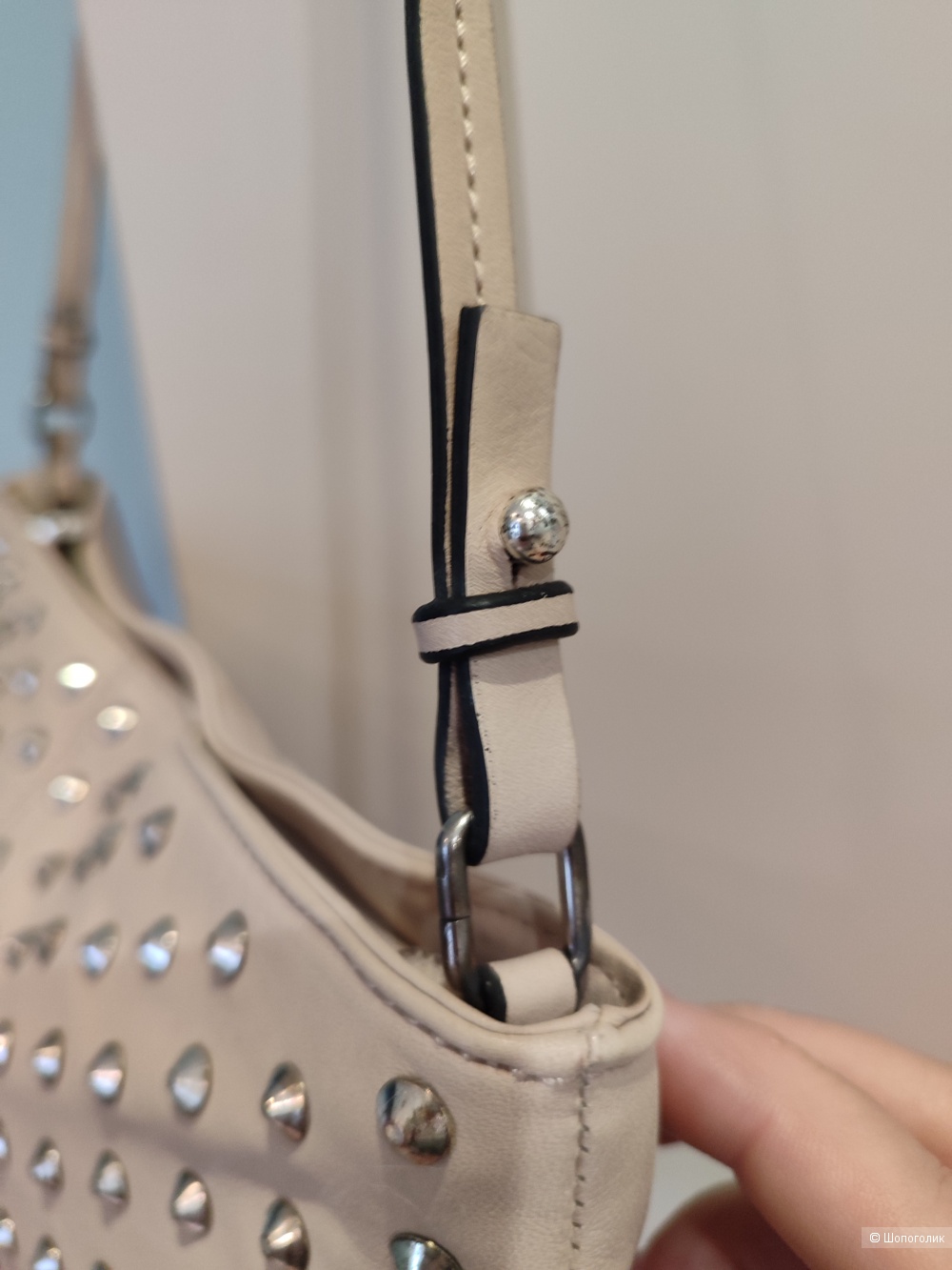 Кожаная сумка Zara