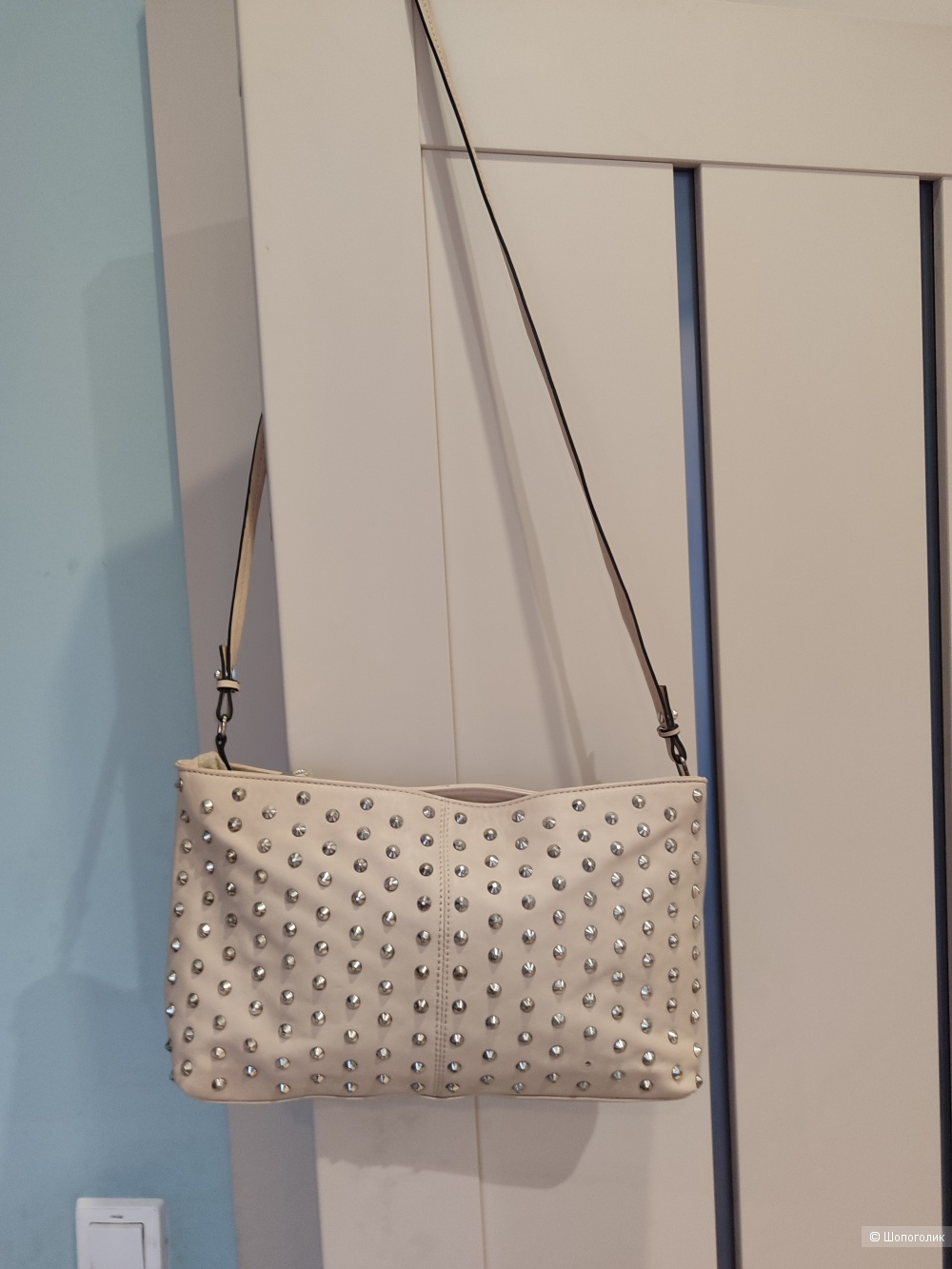 Кожаная сумка Zara