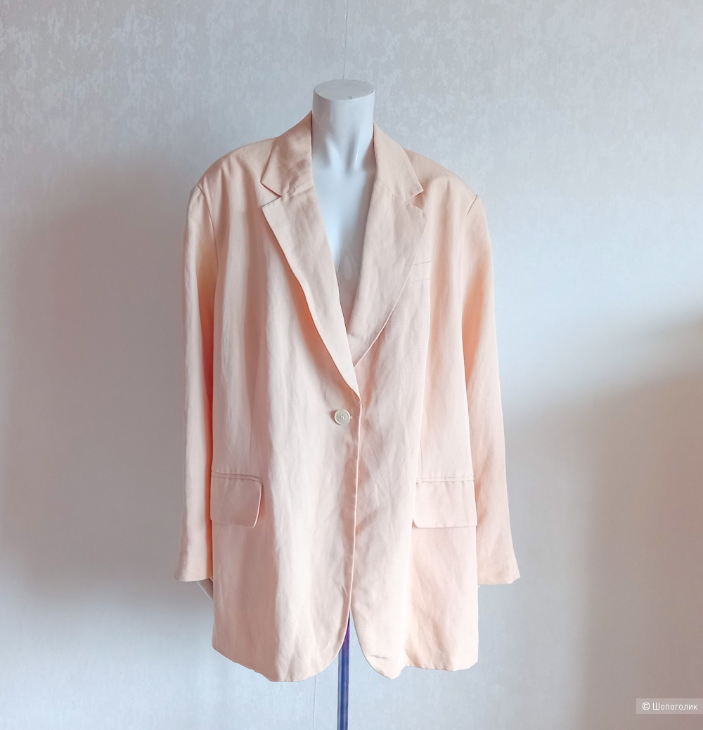 Пиджак льняной H&M, XXL, 56 3XL