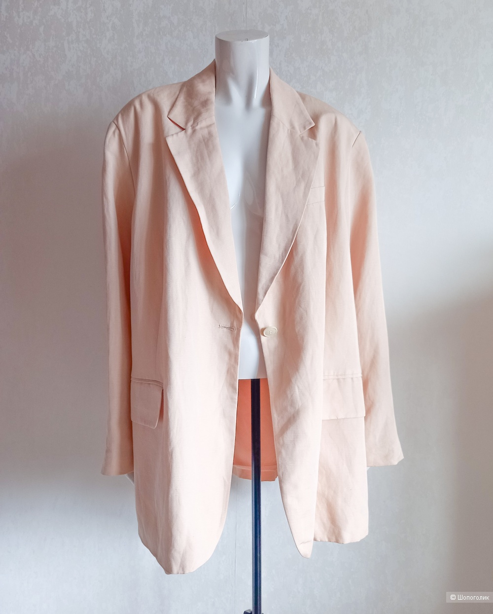 Пиджак льняной H&M, XXL, 56 3XL
