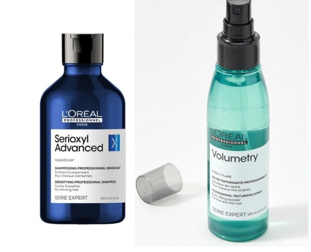 Сет L'Oréal Professionnel шампунь для плотности и спрей для обьема 300 мл+125 мл