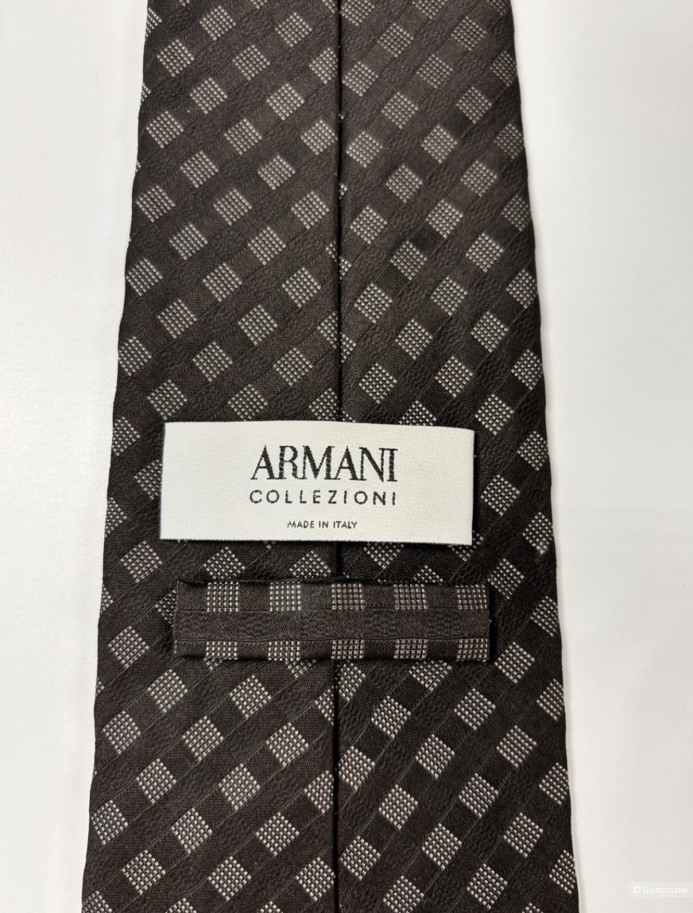 Лот 5 галстуков Gucci, Armani, универсальный размер