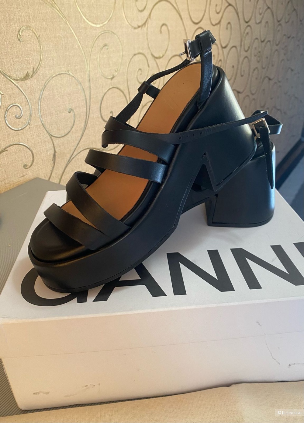 Босоножки GANNI, размер 38