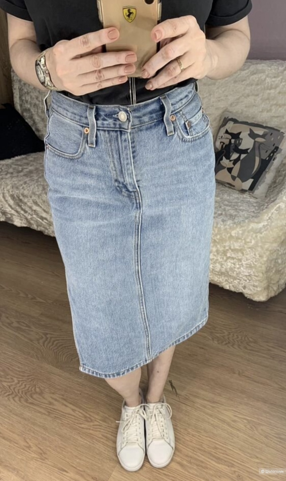 Джинсовая юбка Levi's, 26 (44)