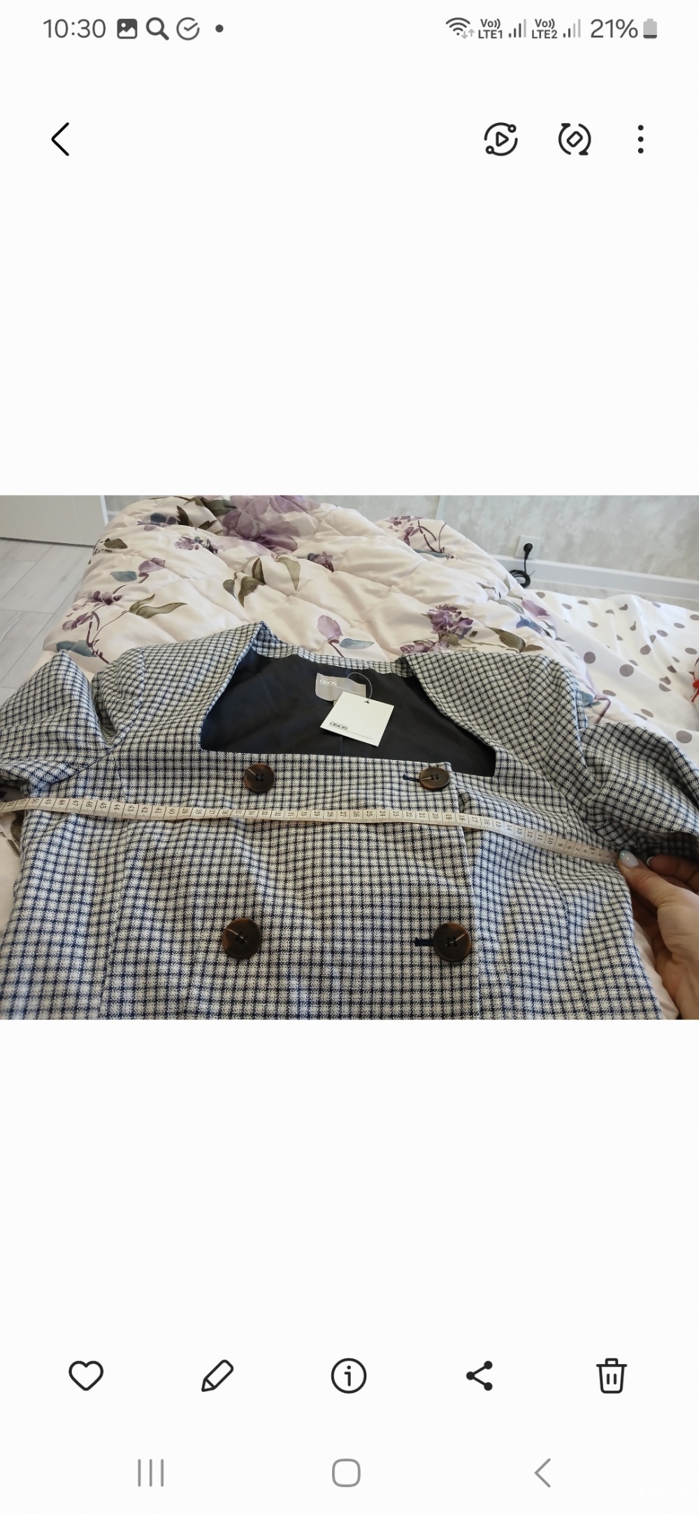 Пиджак Asos р.40
