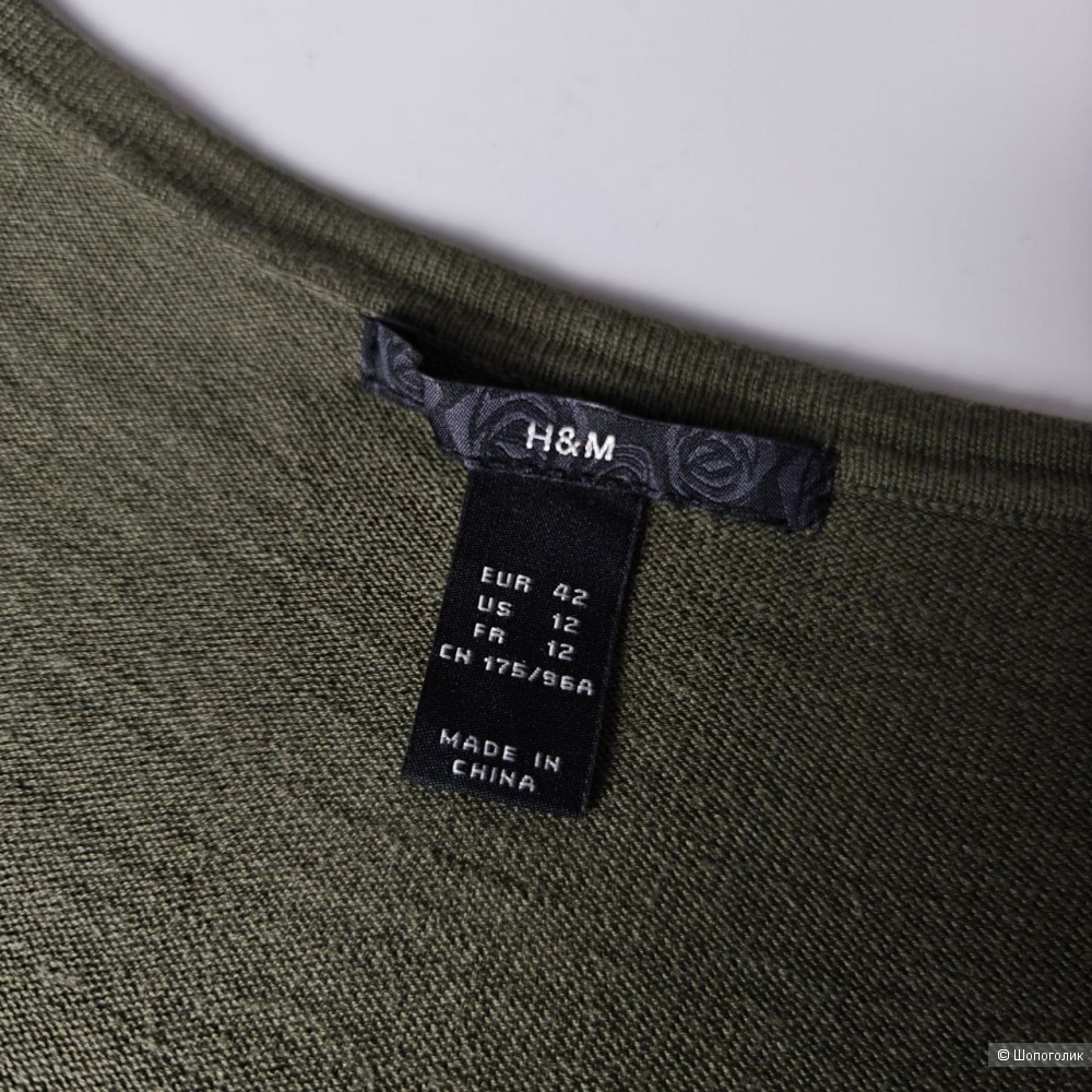 Шёлковый пуловер H&M M
