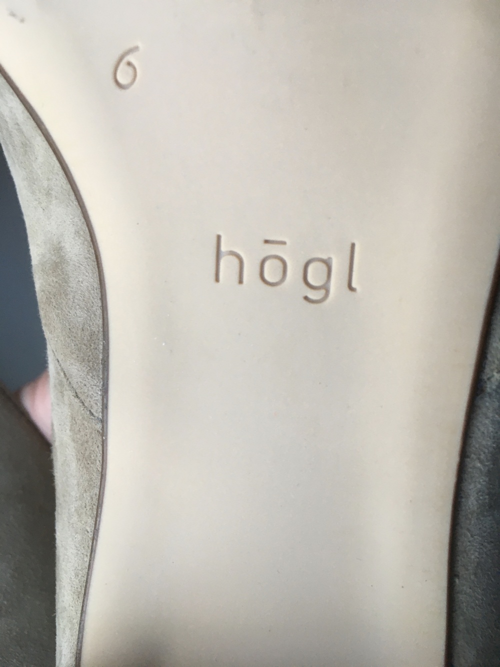 Балетки hogl, размер (6) 39-40