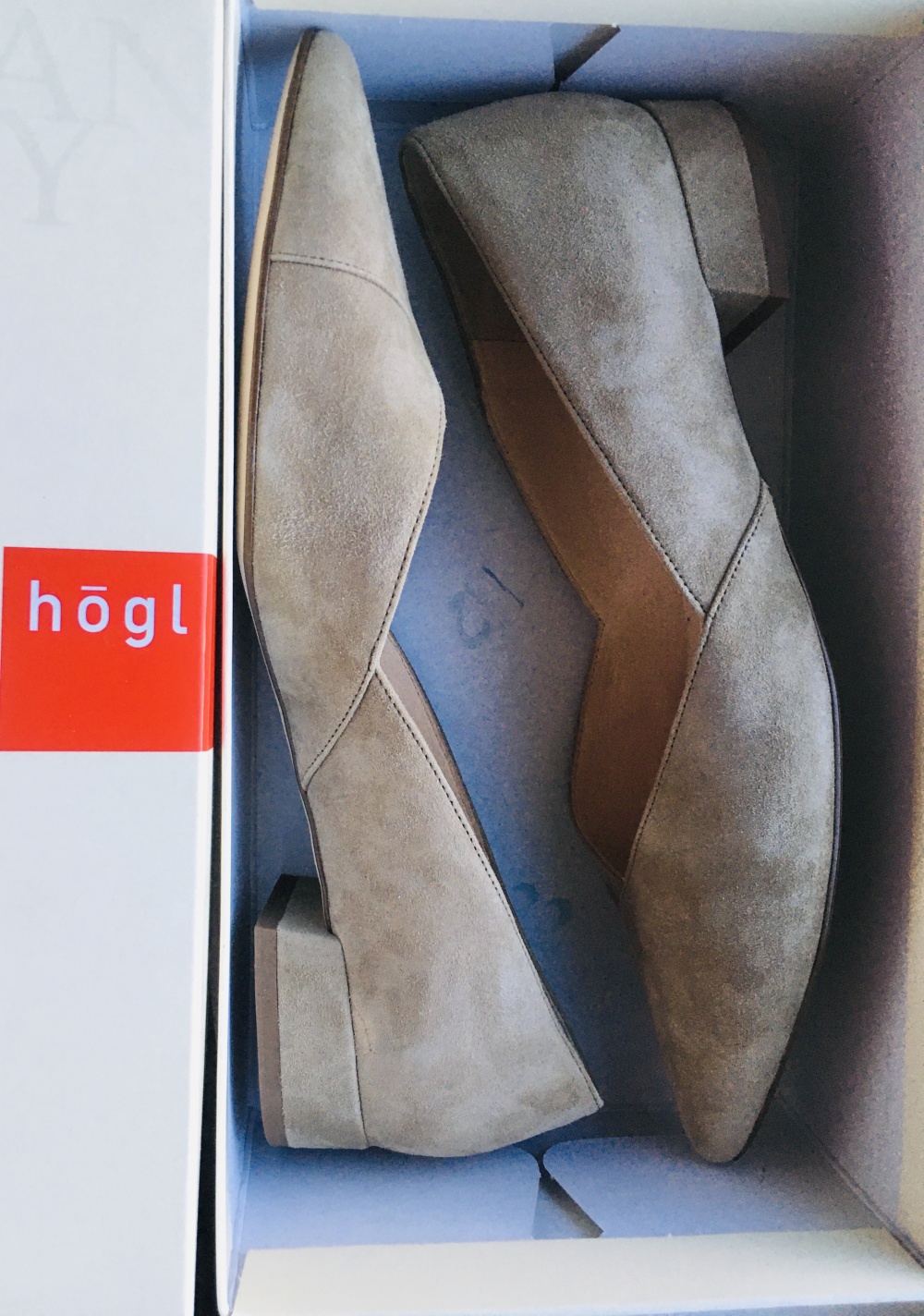 Балетки hogl, размер (6) 39-40