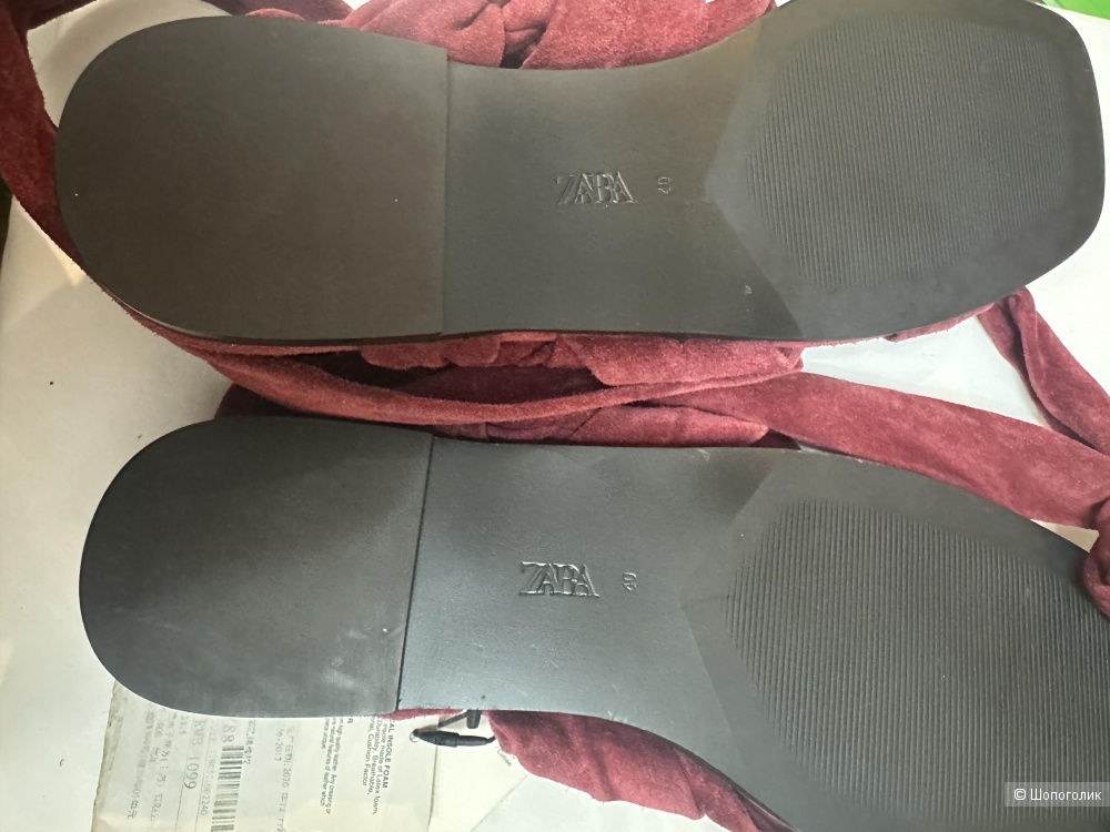 Сандалии zara limited edition 40