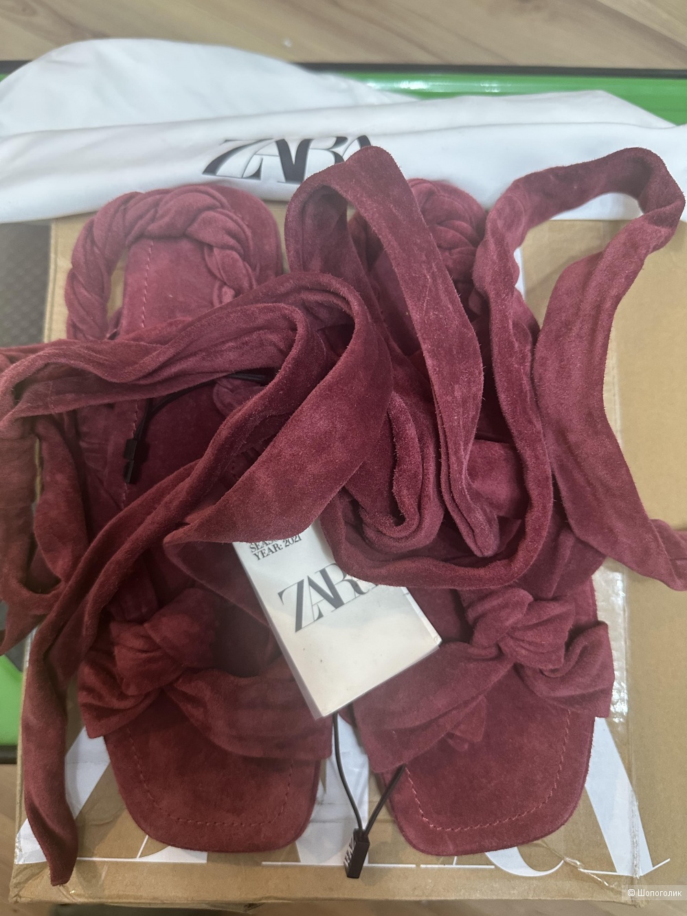 Сандалии zara limited edition 40