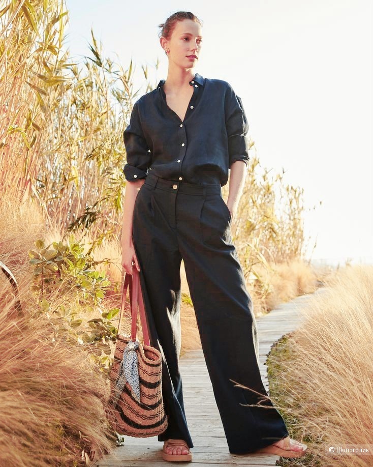 Льняной костюм Marks&Spencer/46-48