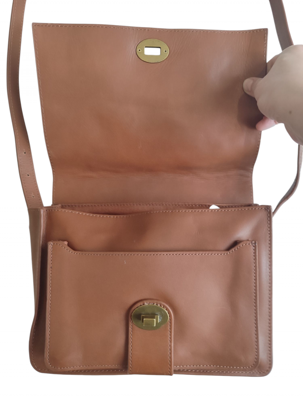 Кожаная сумка портфель Marc o' Polo
