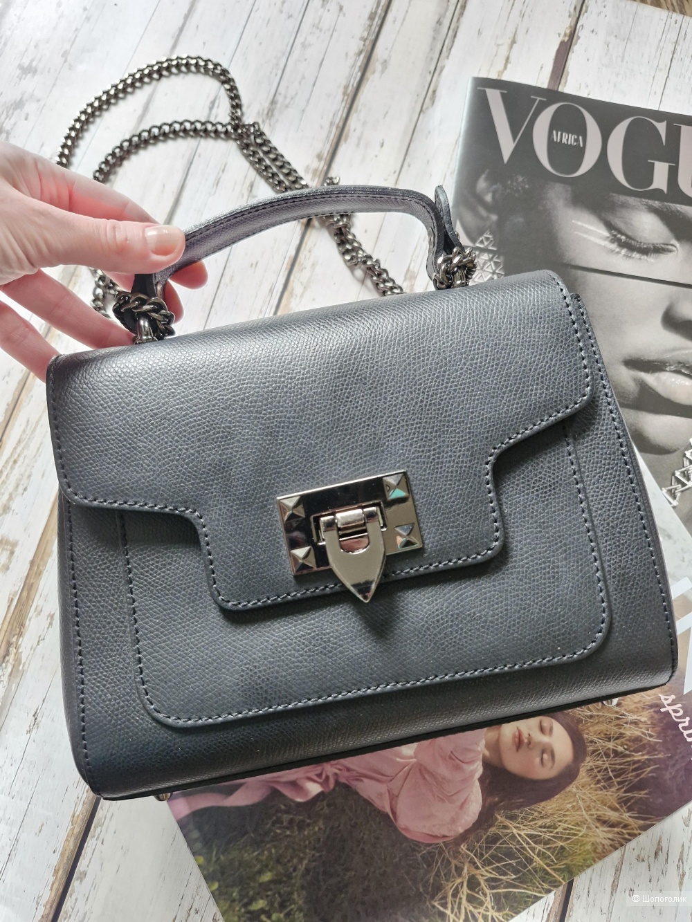 Сумка,Genuine Leather , 22 на 19/8