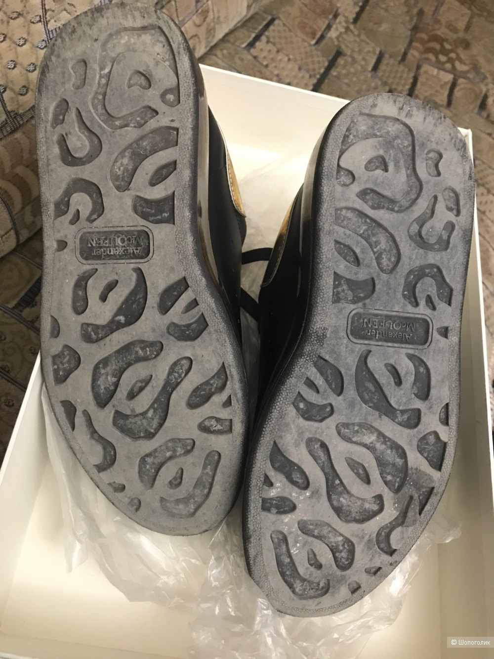 Кеды Alexander McQueen, размер 38