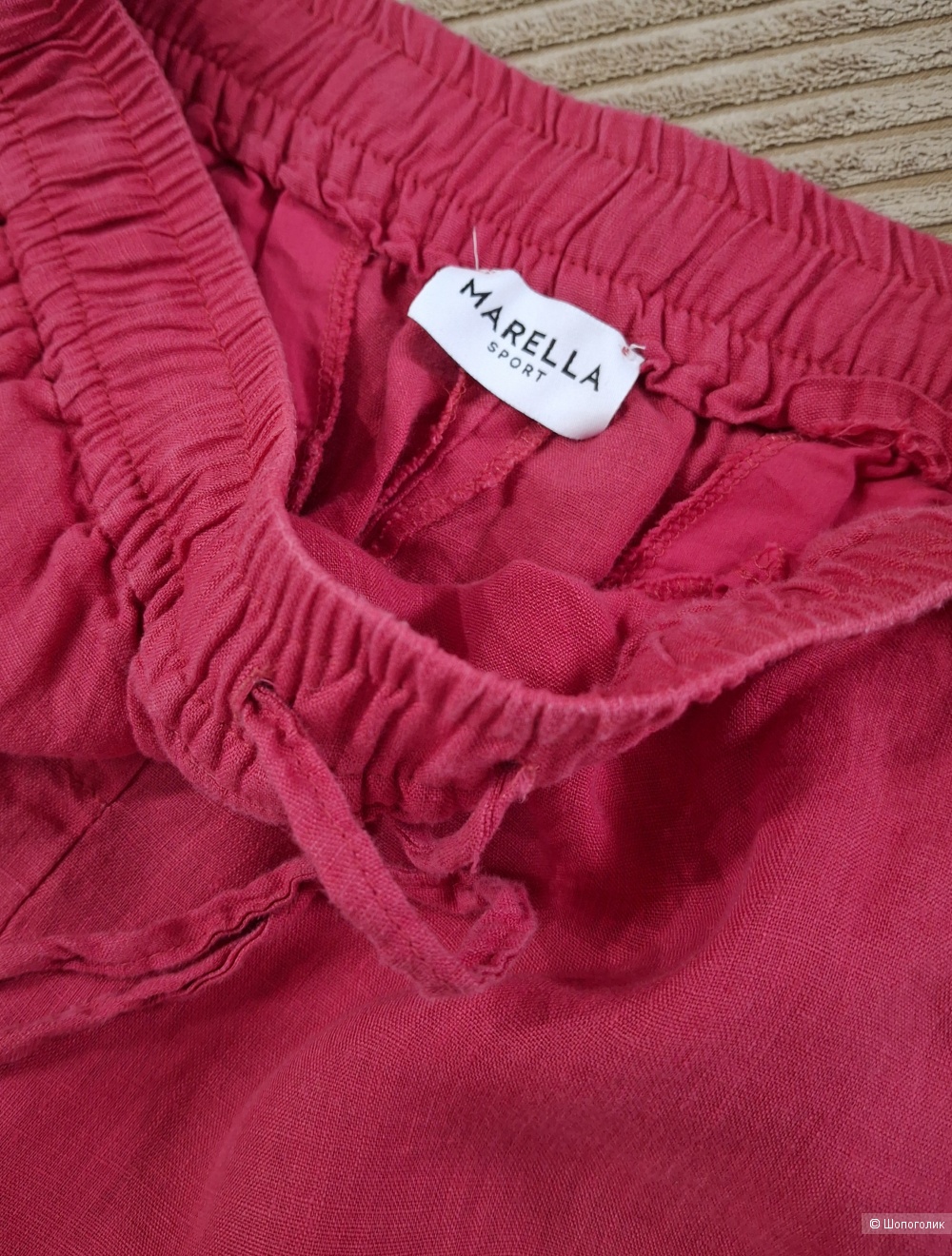 Льняные брюки Marella Sport/M