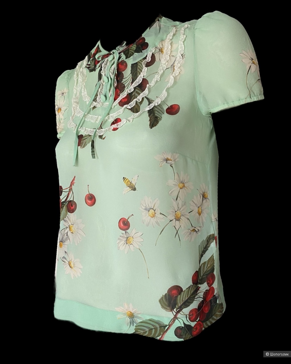 Шелковая блуза Red Valentino 40