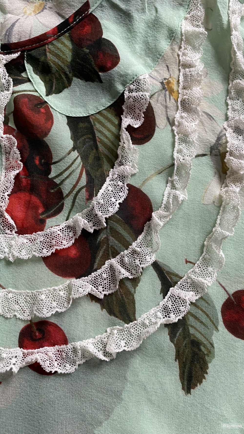 Шелковая блуза Red Valentino 40