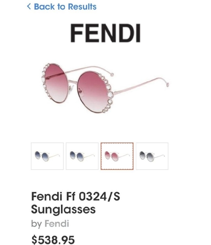 Очки с/з Fendi
