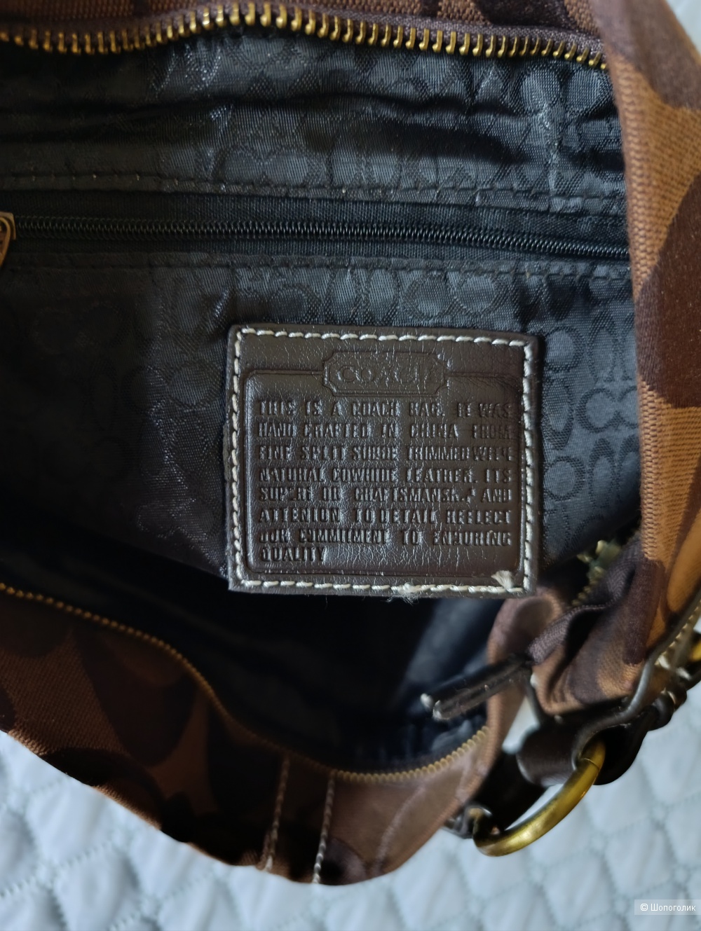 Сумка COACH,размер 33*26+12