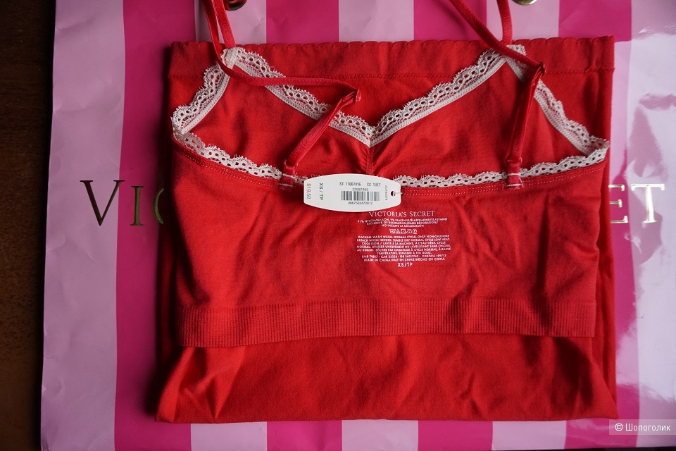 Топ майка с поддержкой груди Victoria's secret XS