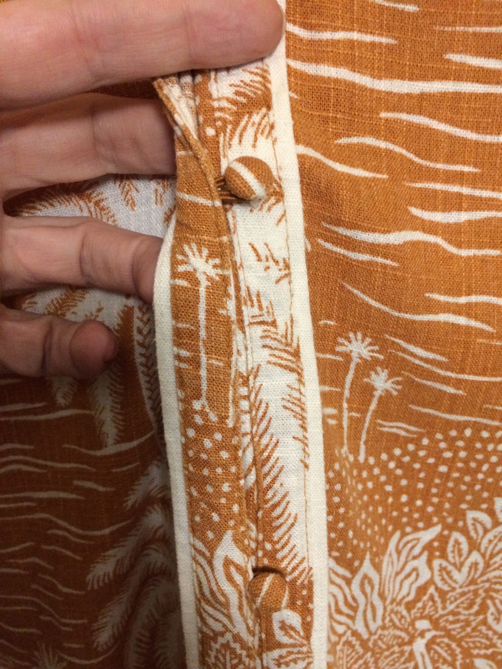Платье-кафтан Desmond & Dempsey x H&M , M-L