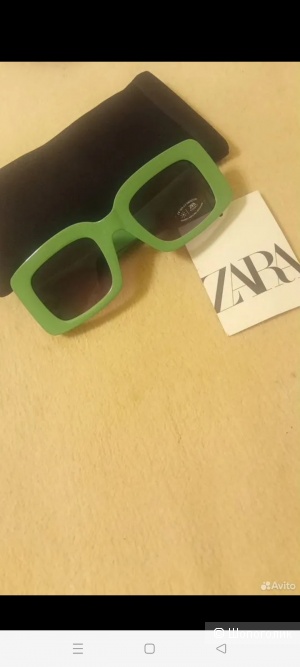 Zara очки солнцезащитные женские