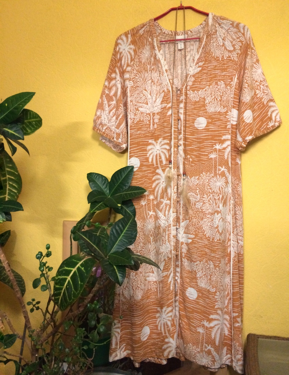 Платье-кафтан Desmond & Dempsey x H&M , M-L