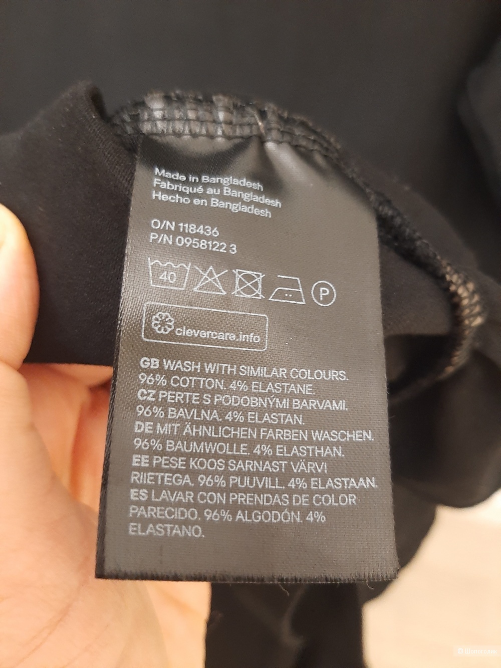 Хлопковое платье H&M Mama L/50