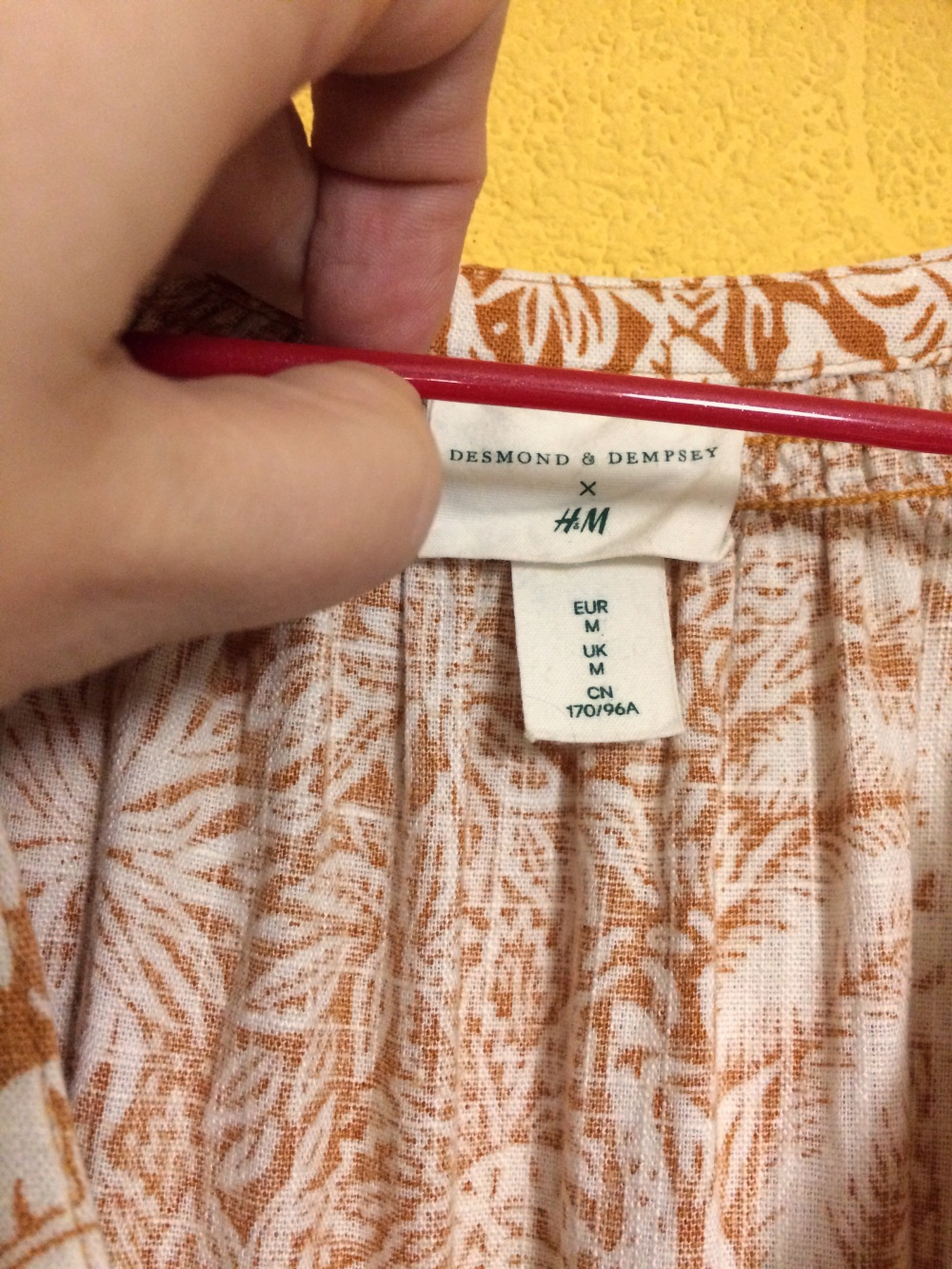 Платье-кафтан Desmond & Dempsey x H&M , M-L