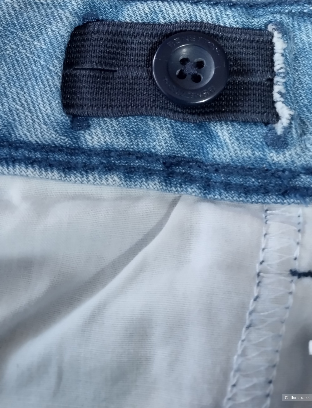 Бриджи женские джинсовые Benetton, L