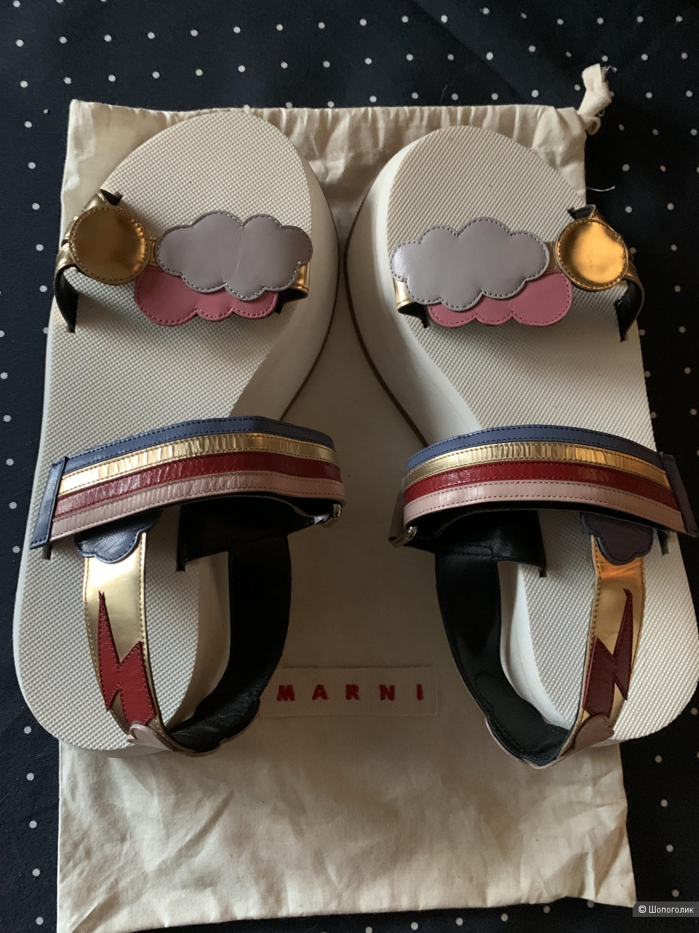 Сандалии Marni 37,5