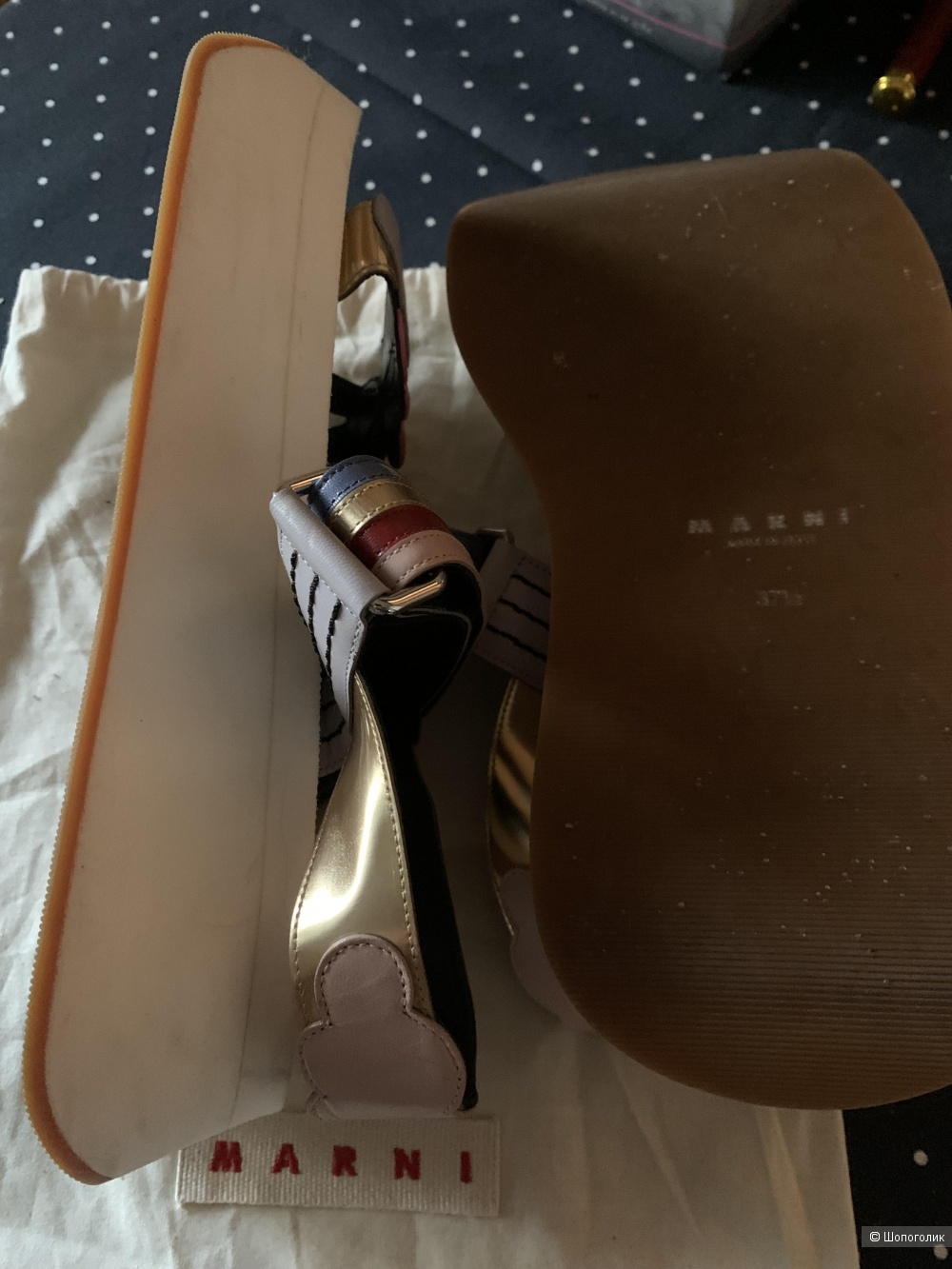 Сандалии Marni 37,5